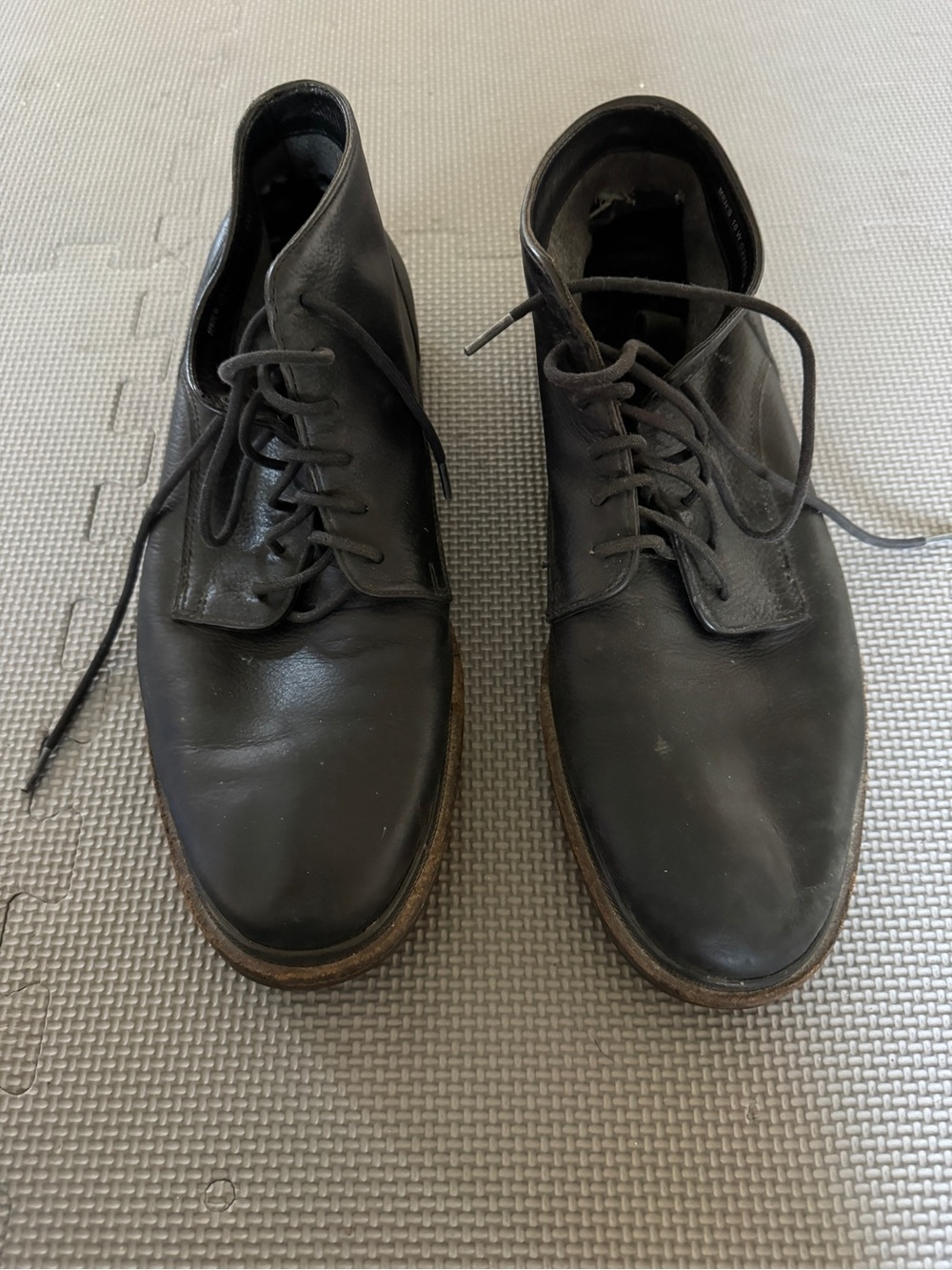 Cole Haan Black Leather Chukka Boots